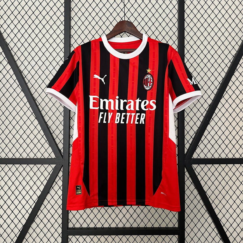 MILAN 24/25 BLACK AND RED SHIRT
