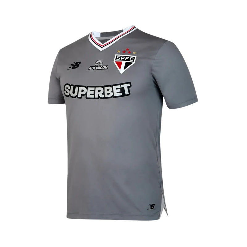 CAMISA DO SÃO PAULO 25/26 CINZA GOLEIRO