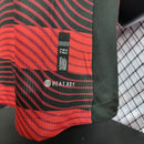 CAMISA VERSÃO PLAYER DO FLAMENGO 22/23 VERMELHO E PRETO 2