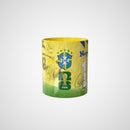 Caneca Personalizada Brasil Craques da Copa 2026 Neymar Jr - Jlssublimação