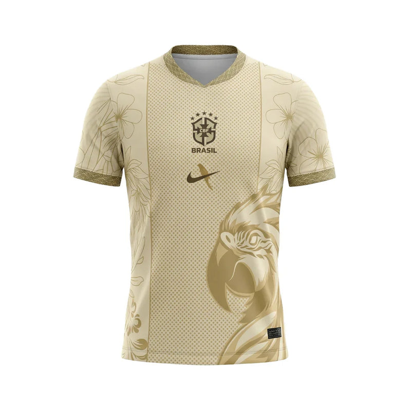 BRAZIL NATIONAL TEAM SHIRT 26/27 GOLD