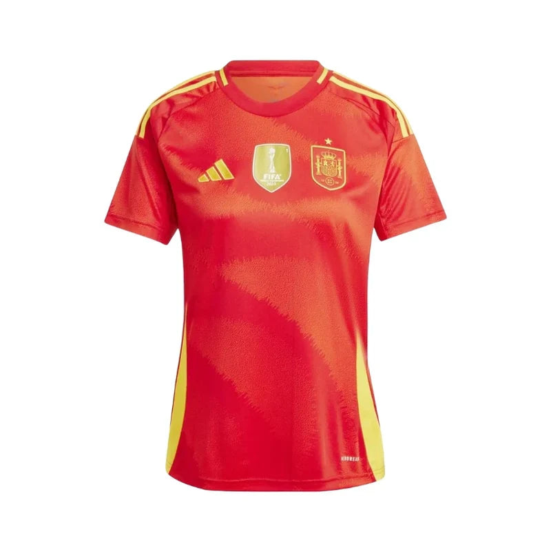 CAMISA FEMININA DA ESPANHA 25/26 VERMELHO