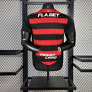 CAMISA VERSÃO PLAYER DO FLAMENGO 25/26 VERMELHO E PRETO