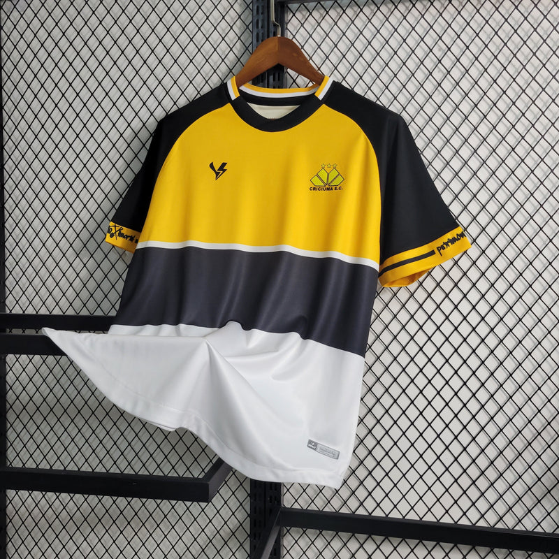 CRICIUMA 24/25 YELLOW AND BLACK SHIRT