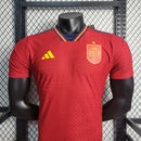 SPAIN NATIONAL TEAM PLAYER VERSION SHIRT 22/23 RED