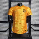 NETHERLANDS NATIONAL TEAM PLAYER VERSION SHIRT 22/23 ORANGE