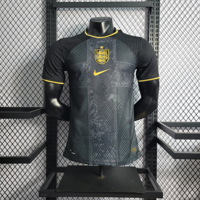 CAMISA VERSÃO PLAYER DA SELEÇÃO DA INGLATERRA 22/23 BLACK TREINO