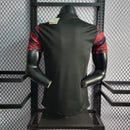 CAMISA VERSÃO PLAYER DO MILAN 23/24 PRETO