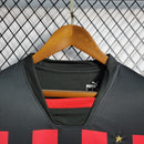 CAMISA DO MILAN 22/23 VERMELHO E PRETO EDIÇÃO ESPECIAL