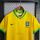 CAMISA DA SELEÇÃO DO BRASIL  22/23 AMARELO EDIÇÃO CRISTO