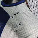 CAMISA VERSÃO PLAYER DO PARIS SAINT GERMAN 22/23 BRANCO E AZUL