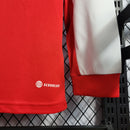 CAMISA MANGA LONGA DO ARSENAL  23/24 VERMELHO E BRANCO